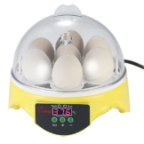 Anself Mini Inkubator Automatik Motorbrüter Brutgerät für 7 Eier - 1