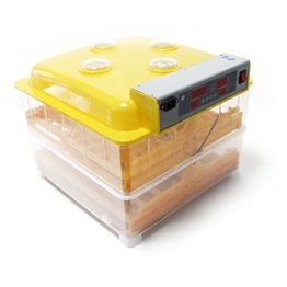Automatische Brutmaschine 96 Eier Brutapparat Flächenbrüter Inkubator - 1