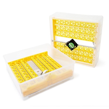 Automatische Brutmaschine 96 Eier Brutapparat Flächenbrüter Inkubator - 5