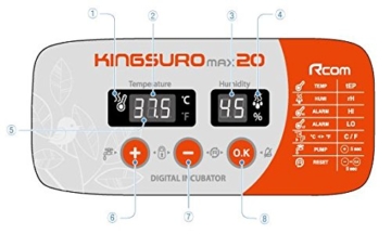 Brutmaschine RCOM King Suro 20 MAX Mod. 2018 - 2