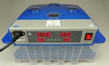 Campo24 S60 Motorbrüter autom. Wendung Brutapparat, Inkubator, für bis zu 60 Eier Inkubator - 3
