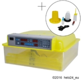 Helo Inkubator Brutmaschine EW-48 mit Zeitschaltuhr, automatische Wendefunktion, Temperaturregler und Temperaturalarm - 1