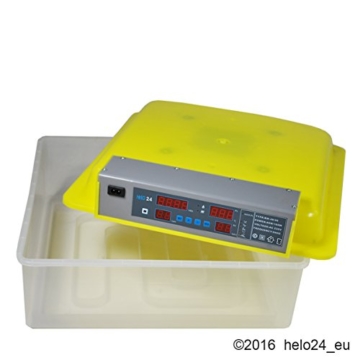 Helo Inkubator Brutmaschine EW-48 mit Zeitschaltuhr, automatische Wendefunktion, Temperaturregler und Temperaturalarm - 3