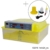 Helo Inkubator Brutmaschine EW-48 mit Zeitschaltuhr, automatische Wendefunktion, Temperaturregler und Temperaturalarm - 1