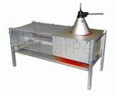 Küken Aufzucht Wärme Box Heim Metall Aufzuchtbox 100x50x50 für 50-60 Küken - 1