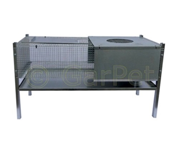 Küken Aufzucht Wärme Box Heim Metall Aufzuchtbox 100x50x50 für 50-60 Küken - 2
