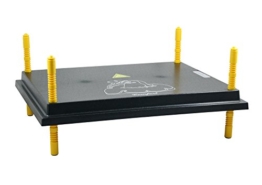Küken-Wärmeplatte Comfort 40 x 50 cm - 50 Watt, Heizplatte, Heizmatte, Kükenwärmer, Heizkabel, Inkubator, Kunstglucke, Wärmebirne - 1