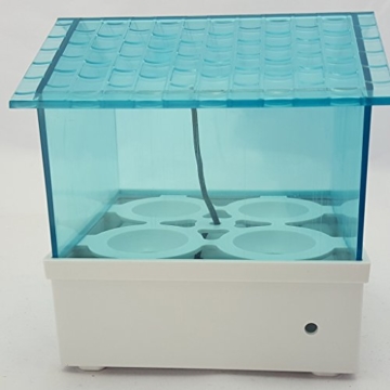 MagiDeal Mini Inkubator Digitale Vollautomatischer Brutkasten Brutmaschine für 4 Eier - 4