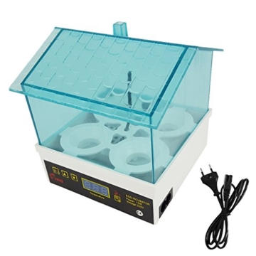 MagiDeal Mini Inkubator Digitale Vollautomatischer Brutkasten Brutmaschine für 4 Eier - 9