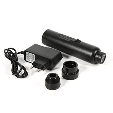 Portable Schwarz Cool Light LED Kerzenlampe Inkubator Super Helle Egg Candler Tester Neu für Überwachung Ei Inkubator - 2