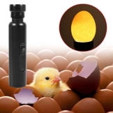 Portable Schwarz Cool Light LED Kerzenlampe Inkubator Super Helle Egg Candler Tester Neu für Überwachung Ei Inkubator - 1