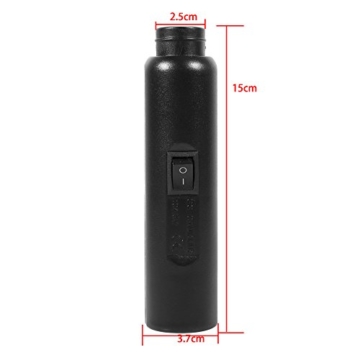 Portable Schwarz Cool Light LED Kerzenlampe Inkubator Super Helle Egg Candler Tester Neu für Überwachung Ei Inkubator - 7