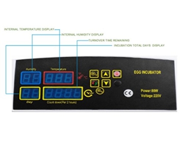 Qazwsx Brutmaschine 32 Digital Mini Automatische Eier Inkubator Geflügel Hatcher Für Hühner Enten Gänse Vögel - 5