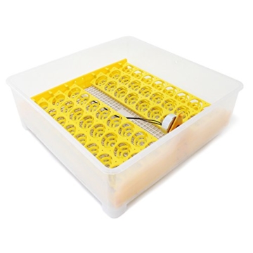 Vollautomatische Brutmaschine 48 Eier Brutapparat Flächenbrüter Brüter Inkubator - 4