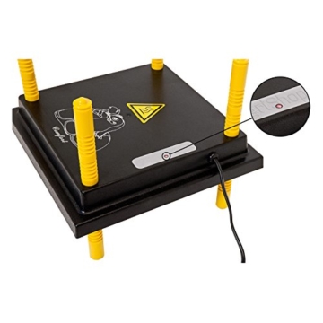 VOSS.farming Küken-Wärmeplatte Comfort 40 x 40 cm - 42 Watt, Hochwertige Heizplatte, Kükenwärmer, Wärmelampe, Stalllampe, Inkubator, Kunstglucke - 7