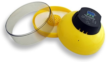 Wiltec Brutmaschine 10 Eier Brutapparat Flächenbrüter Inkubator Brutkasten - 2