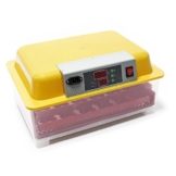 Wiltec Vollautomatische Brutmaschine 24 Eier Brutapparat Flächenbrüter Brüter Inkubator - 1