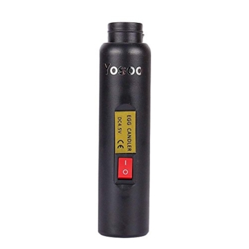 Yosoo hoher Intensität LED Schierlampe zum Eier schieren / Inkubatorlampe Ei Candler Tester - 1