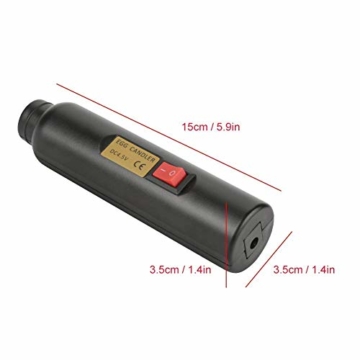 ZJchao Schierlampe Ei Candler Zucht Ei Fruchtbarkeitsprüfer, EU-Stecker - 9